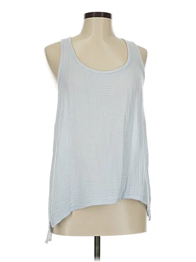 Pre-owned Felicite Sleeveless Blouse In Silver