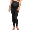 Felina 2-pack Maternity Leggings In Black/black