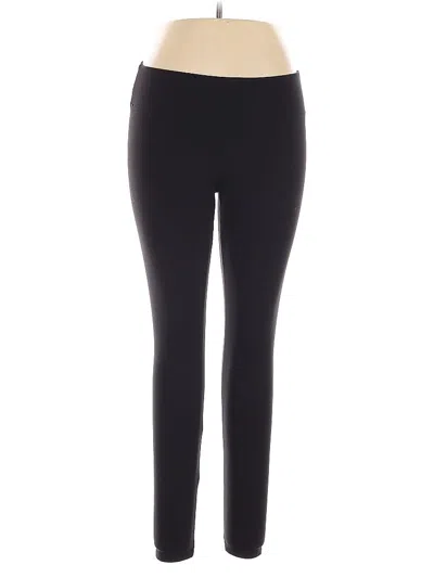 Pre-owned Felina Active Pants In Black