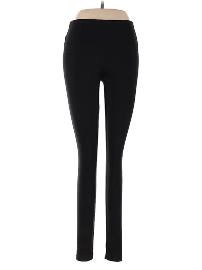 Pre-owned Felina Active Pants In Black