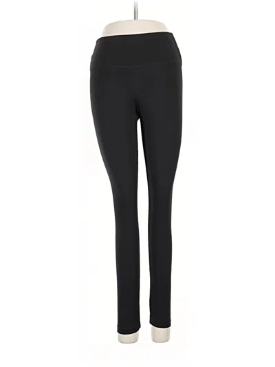 Pre-owned Felina Active Pants In Black