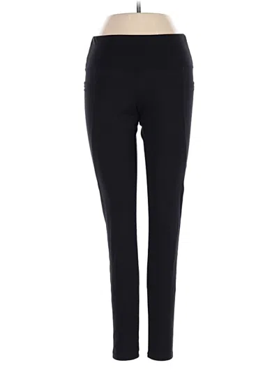 Pre-owned Felina Active Pants In Black