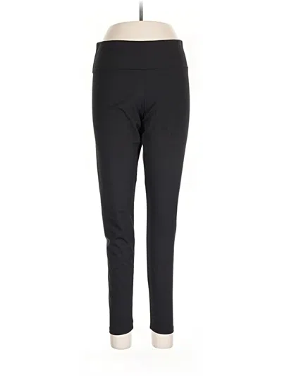Pre-owned Felina Active Pants In Black