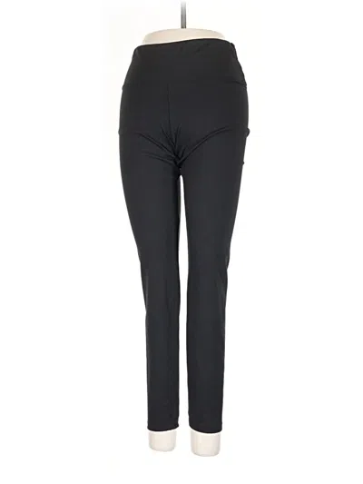 Pre-owned Felina Active Pants In Black