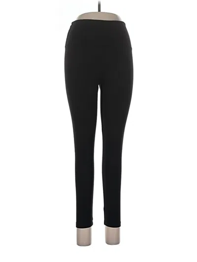 Pre-owned Felina Active Pants In Black