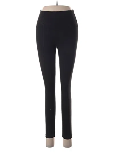 Pre-owned Felina Active Pants In Black