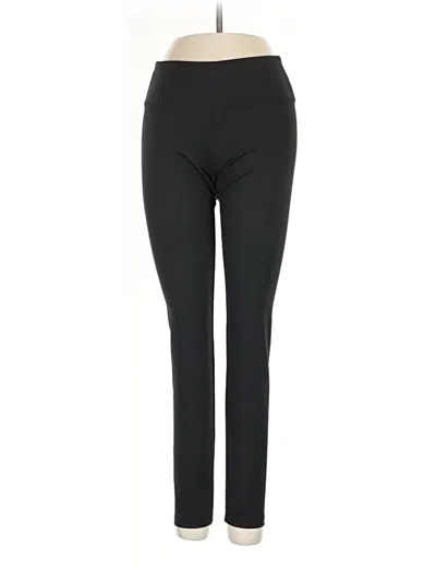 Pre-owned Felina Active Pants In Black