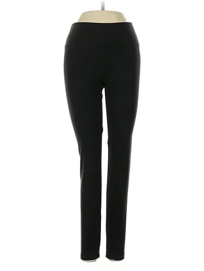 Pre-owned Felina Active Pants In Black