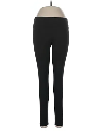 Pre-owned Felina Active Pants In Black