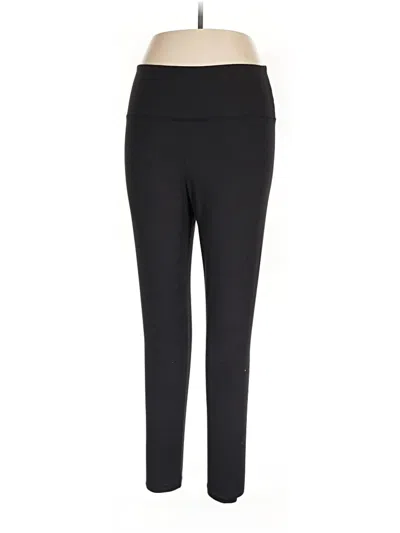 Pre-owned Felina Active Pants In Black