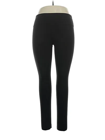 Pre-owned Felina Active Pants In Black