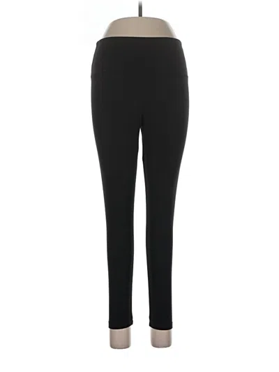 Pre-owned Felina Active Pants In Black