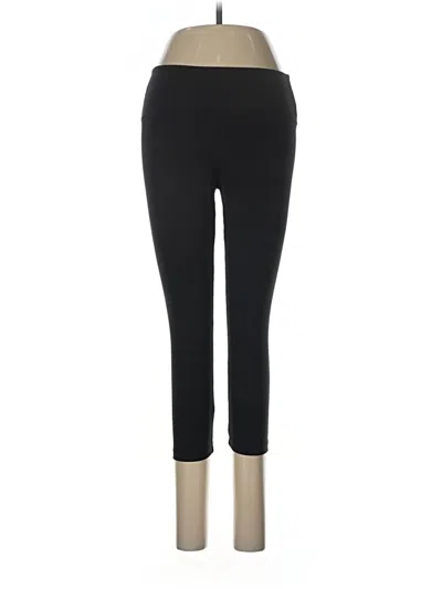Pre-owned Felina Active Pants In Black