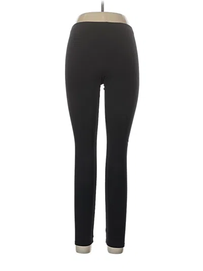 Pre-owned Felina Active Pants In Black