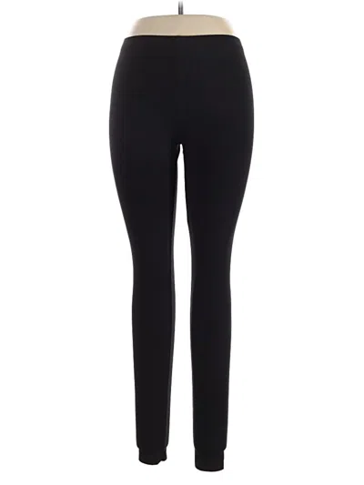 Pre-owned Felina Active Pants In Black