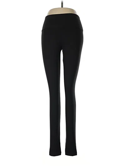 Pre-owned Felina Active Pants In Black