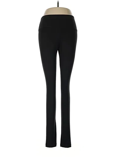 Pre-owned Felina Active Pants In Black