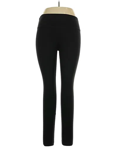 Pre-owned Felina Active Pants In Black