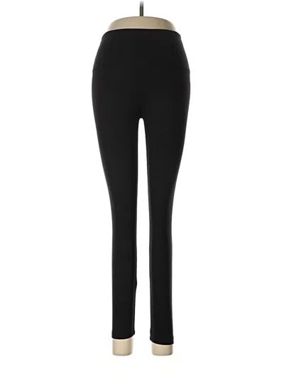 Pre-owned Felina Active Pants In Black