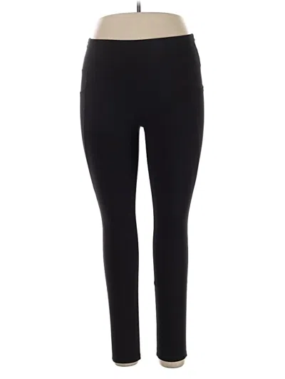 Pre-owned Felina Active Pants In Black