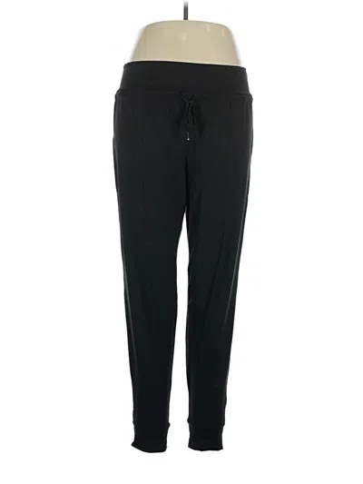 Pre-owned Felina Active Pants In Black