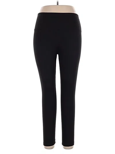 Pre-owned Felina Active Pants In Black