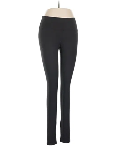 Pre-owned Felina Active Pants In Black