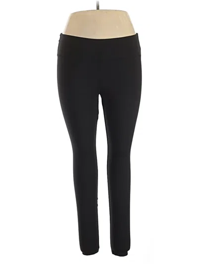 Pre-owned Felina Active Pants In Black