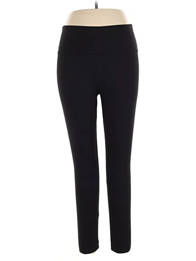 Pre-owned Felina Active Pants In Black