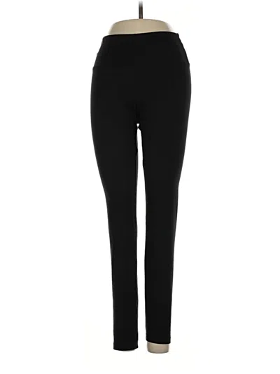 Pre-owned Felina Active Pants In Black