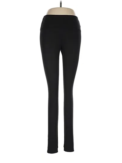 Pre-owned Felina Active Pants In Black
