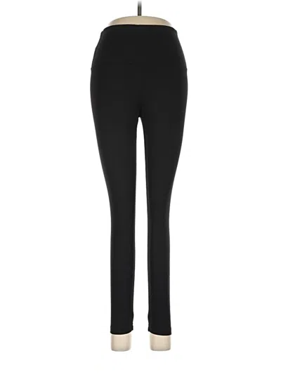 Pre-owned Felina Active Pants In Black
