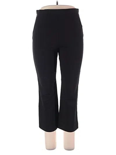 Pre-owned Felina Active Pants In Black