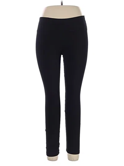 Pre-owned Felina Active Pants In Black