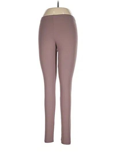 Pre-owned Felina Active Pants In Brown
