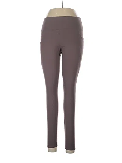 Pre-owned Felina Active Pants In Gray