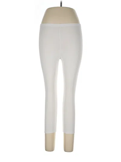 Pre-owned Felina Active Pants In Ivory