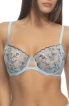Felina Allure Underwire Bra In Pink