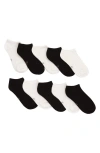 Felina Assorted 10-pack No Show Socks In Black/white