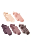 Felina Assorted 10-pack No Show Socks In Purple Multi