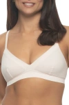 Felina Assorted 2-pack Stretch Cotton Bralettes In Ballet