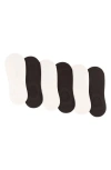 Felina Assorted 6-pack Super No-show Socks In Multi