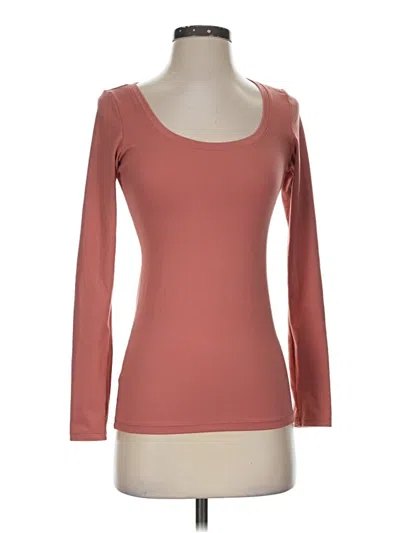 Pre-owned Felina Cardigan Sweater In Brown
