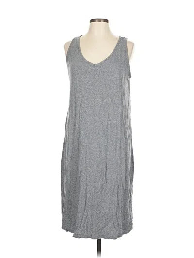 Pre-owned Felina Casual Dress In Gray