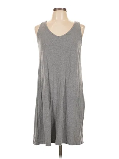Pre-owned Felina Casual Dress In Gray