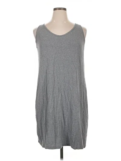 Pre-owned Felina Casual Dress In Gray