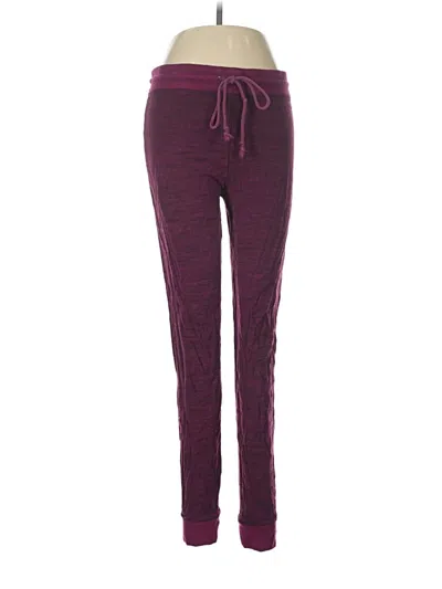 Pre-owned Felina Casual Pants In Purple