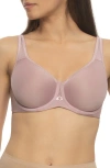 Felina Celestial Full Coverage Underwire Bra In Pink