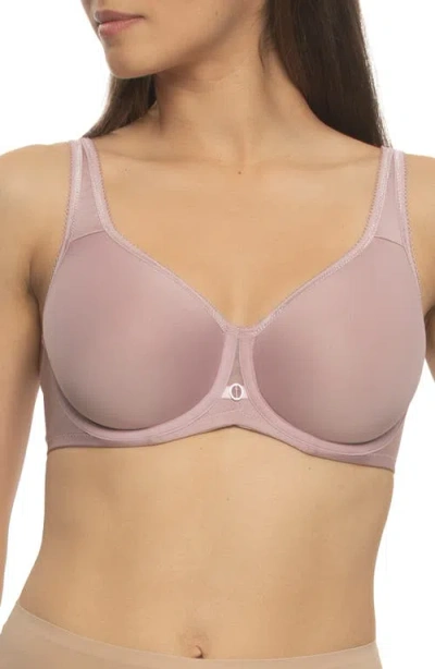 Felina Celestial Full Coverage Underwire Bra In Pink