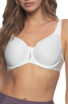 Felina Celestial Full Coverage Underwire Bra In White